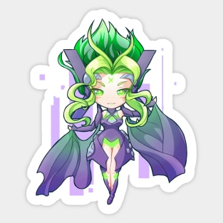 Next generation gaming lady Sticker